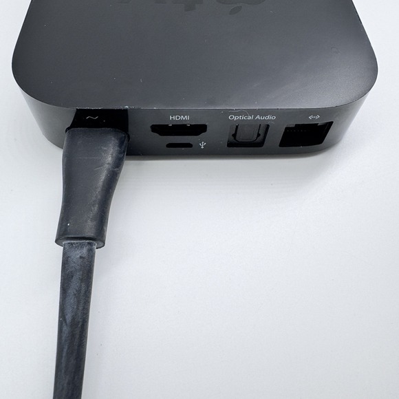 Apple TV (3rd‎ Generation) A1427 Power Cord  And Remote 1080p Black - Picture 4 of 5